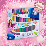 Muffinkowa Plastelina - 24 kolory