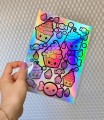Zestaw naklejek Muffinkowych - Hologramowe!